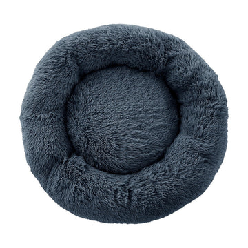 i.Pet Pet bed Dog Cat Calming Pet bed Large 90cm Dark Grey Sleeping Comfy Cave Washable i.Pet